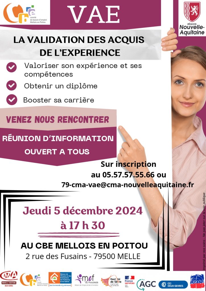 Affiche de la réunion VAE du 05-12